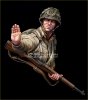 Young Miniatures YM1897 101st US Airbone Currahee - Normandy 1944 1/10